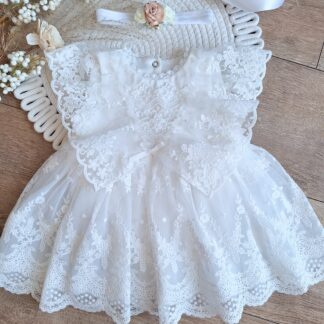 Sukienka ecru ARIA , sukienko-body