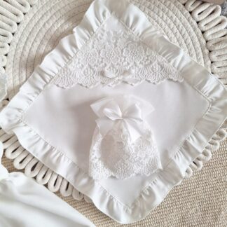 Szatka i profitka do chrztu ecru Ofelia, Noemi