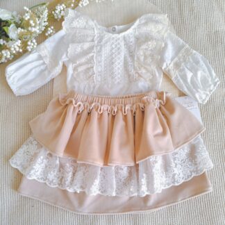 Komplet świąteczny Dla dziewczynki